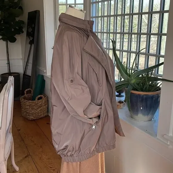 BCBG Max Azaria Light Rain Jacket, Women XS - Picture 3 of 13